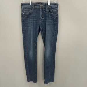 Paige Mens Lennox Slim-fit Jeans Size 30x29